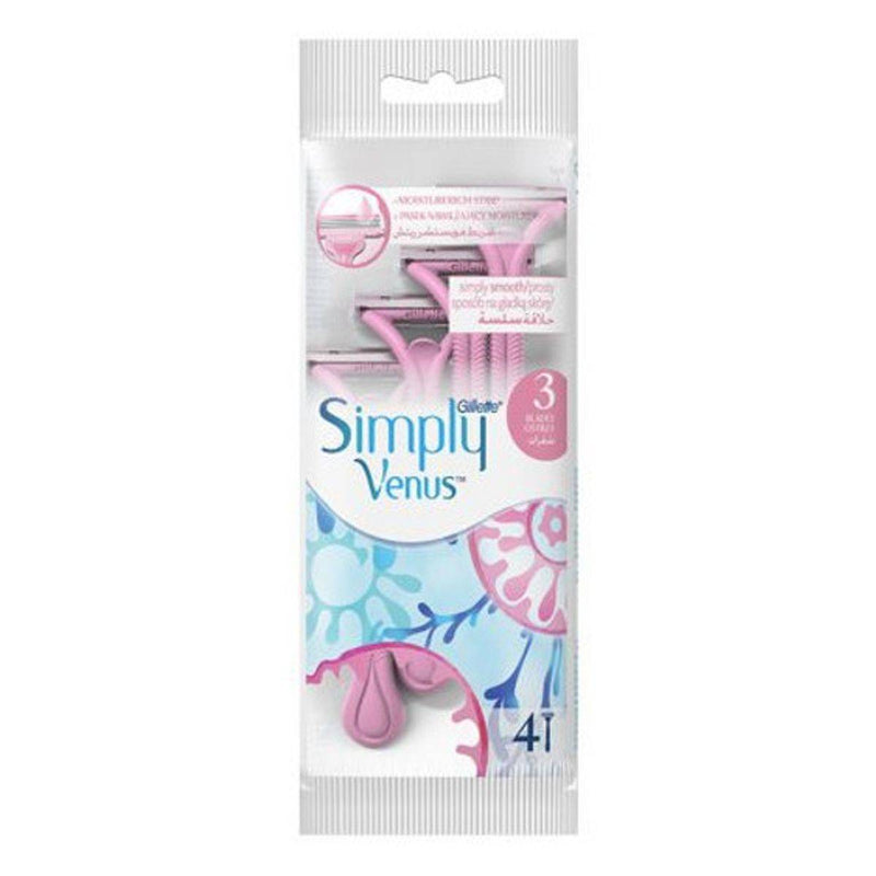 Venus Razor Disposable Simply 3 4 Count