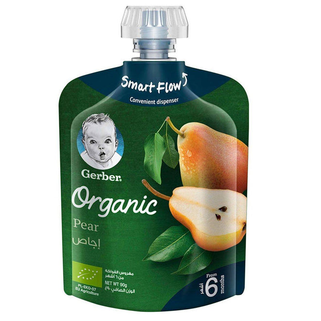 Gerber Organic Pear 90g