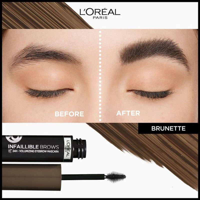 Loreal Paris Infallible Brows Volumising Brow Mascara 3.0 Brunette 5 ml