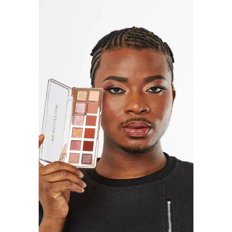 Revolution Makeup Eyeshadow Palette The True Icon Bronze Mini 0.7g
