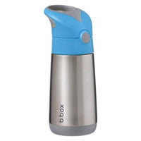 B.Box Hydratio Insulated Drink Bottle Blue Slate 350ml