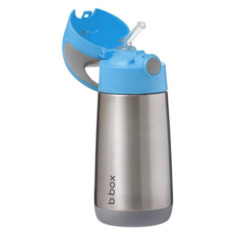 B.Box Hydratio Insulated Drink Bottle Blue Slate 350ml