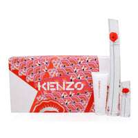 Kenzo Flower By Kenzo (W) EDP 75ml + EDP 10ml + Body Milk 75ml Gift Set
