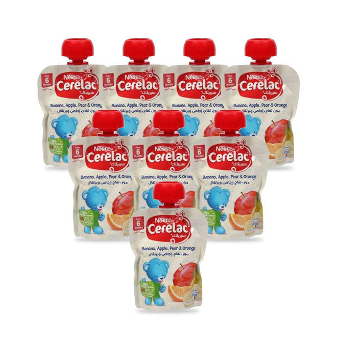 Cerelac Banana Apple Pear & Orange 90g