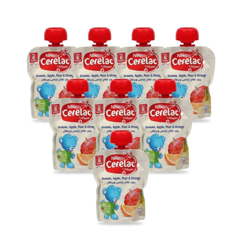 Cerelac Banana Apple Pear & Orange 90g