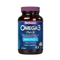 Bluebonnet Fish Oil Omega 3 1000mg with EPA 400mg 60 Softgels