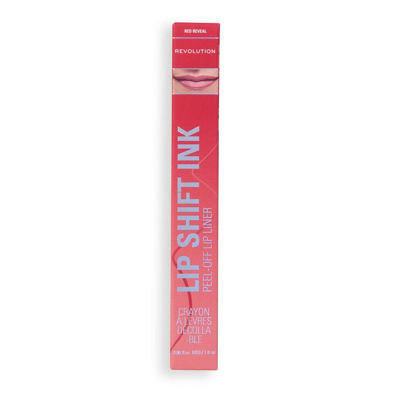 Revolution Makeup Lip Shift Ink Peel Off Lip Liner Red Reveal 1.8ml