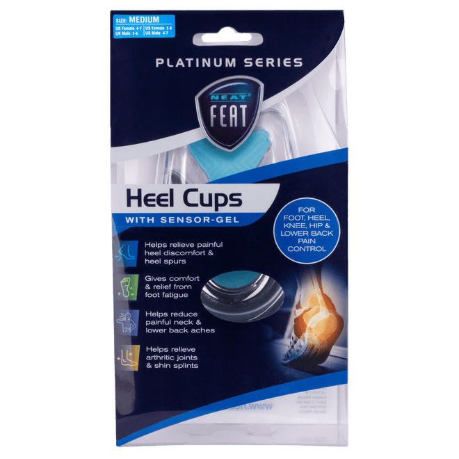 Neat Feat Gel Tech Heel Cups Medium