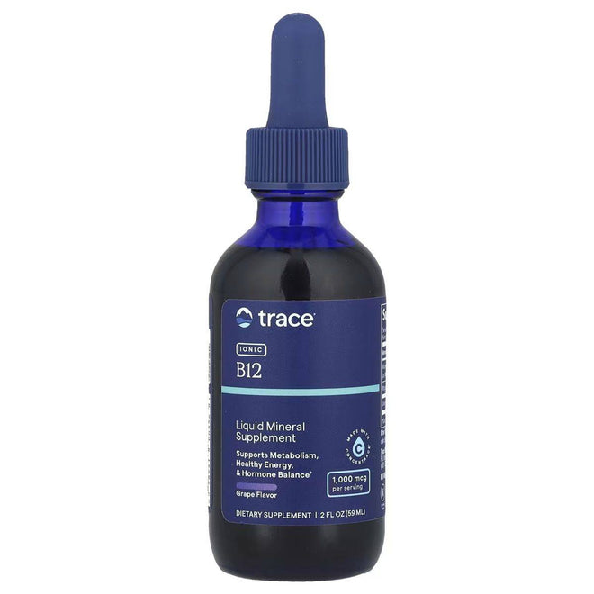 Trace Minerals Ionic B12 1,000mcg Mineral Liquid 59ml