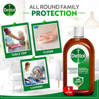 Dettol Antibacterial Antiseptic Disinfectant Liquid 1L