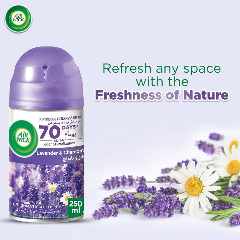 Air Wick Air Freshener Freshmatic Automatic Spray Refill Lavender 250ml