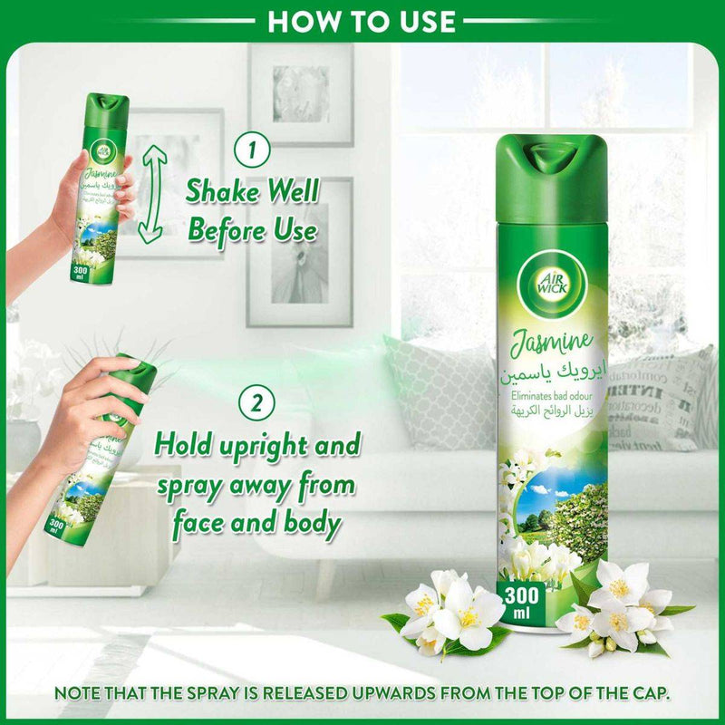 Air Wick Air Freshener Aerosol Spray Jasmine 300ml