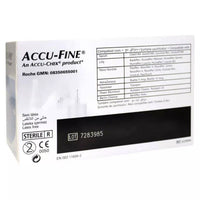 Accu-Fine Insulin Pen Needles Sterile 32gx6mm 100 Packs
