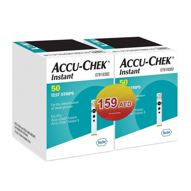 Accu-Chek Instant 50 Test Strips 2 Packs