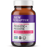 New Chapter Daily Dual Biotic Probiotic + Prebiotic 60 Capsules