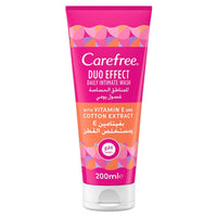 Carefree Daily Intimate Duo Effect Wash Vitamin E & Cotton Extract 200ml