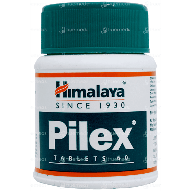 Himalaya Pilex 60 Tablets