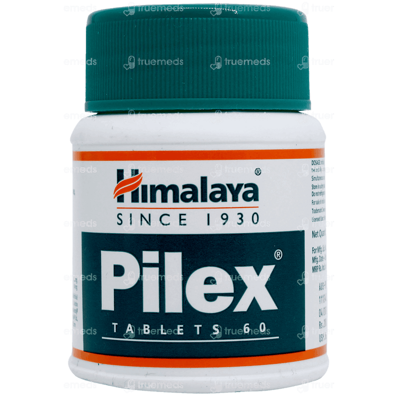 Himalaya Pilex 60 Tablets