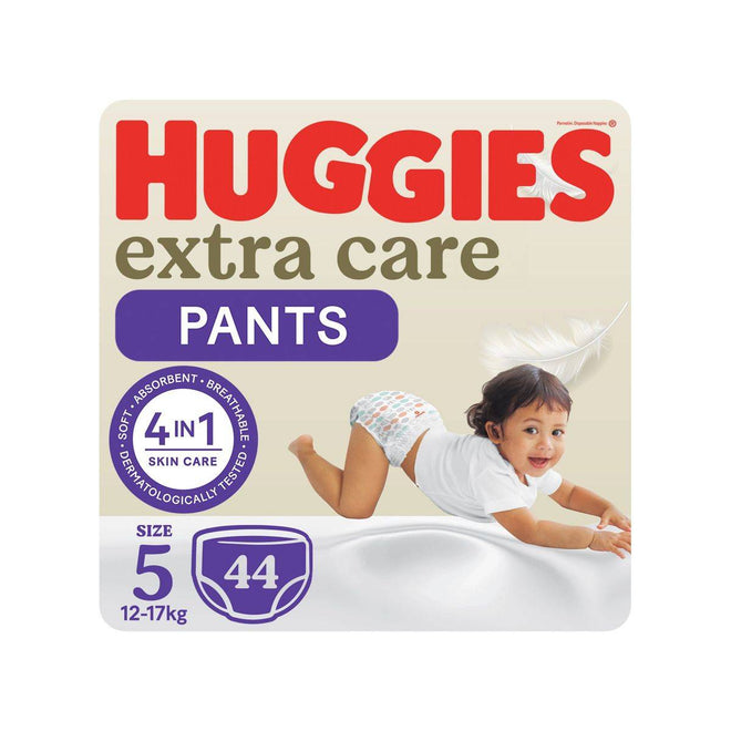 Huggies Extra Care Pants Size 5 (12-17 kg) Jumbo 44 Pieces