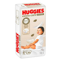 Huggies Extra Care Size 4 (8-14 kg) Value 40 Pieces