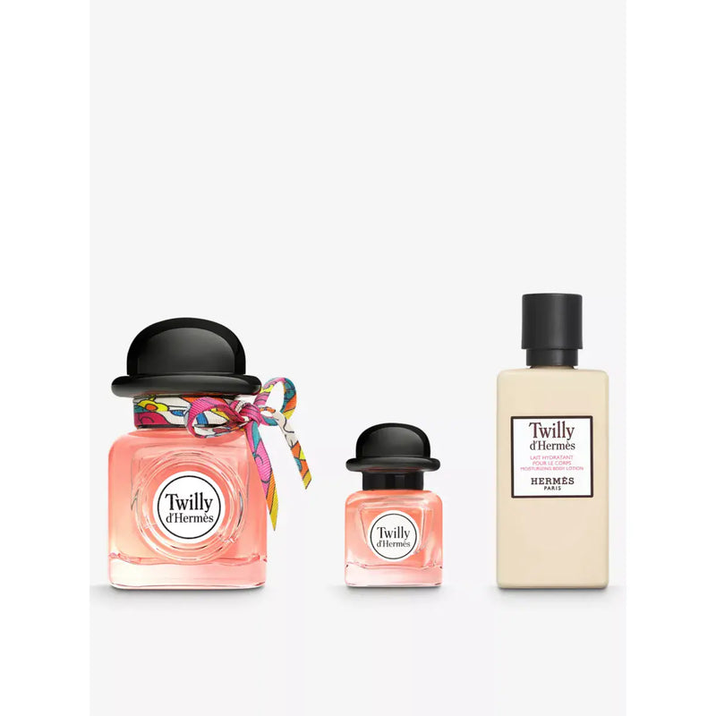 Hermes Twilly D'Hermes Eau de Parfum 50ml + Eau de Parfum 7.5ml + Moisturizing Body Lotion 40ml Gift Set