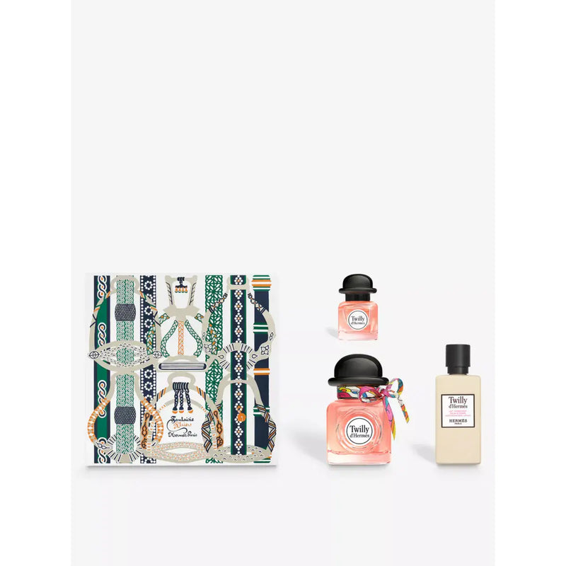 Hermes Twilly D'Hermes Eau de Parfum 50ml + Eau de Parfum 7.5ml + Moisturizing Body Lotion 40ml Gift Set