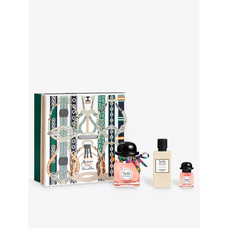 Hermes Twilly D'Hermes Eau de Parfum 50ml + Eau de Parfum 7.5ml + Moisturizing Body Lotion 40ml Gift Set