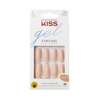 Kiss False Nails KGFS01C Gel Fantasy Sculpted 28 Count