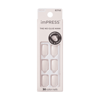 Kiss False Nails KIMC001 Impress Press On Manicure Point Pink 30 Count
