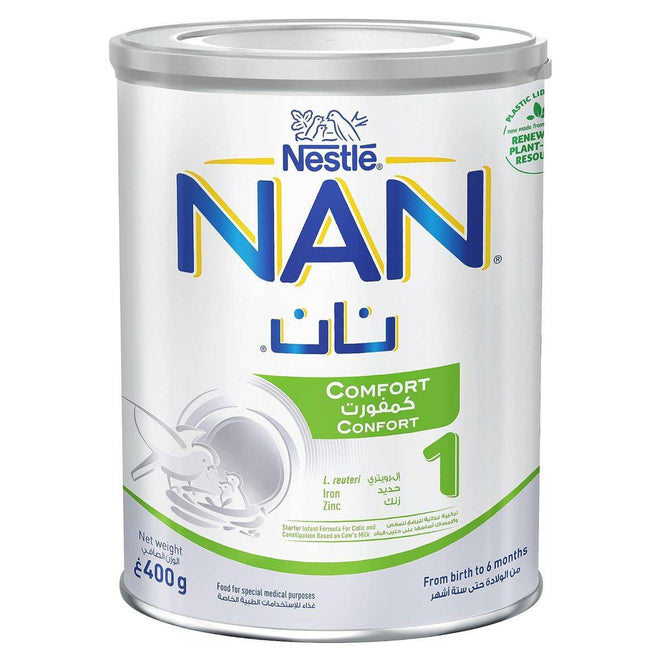 NAN Comfort Anti Colic Infant Formula Stage 1 (0-6 Months) 400g