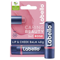 Labello Caring Beauty Lip & Cheek Balm Rose 4.8g