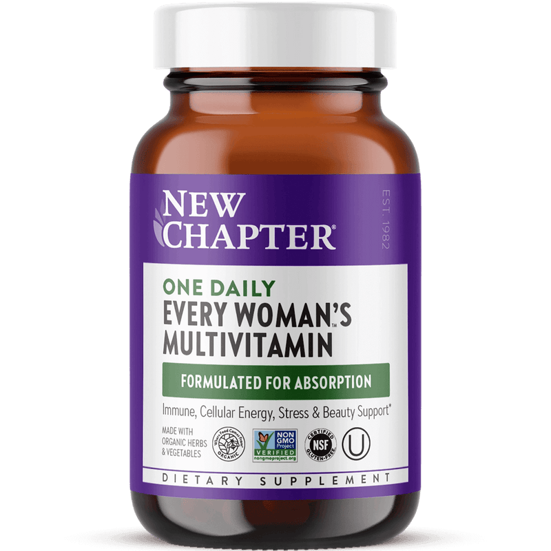 New Chapter One Daily Every Womans 40+ Multivitamin 30 Tablets