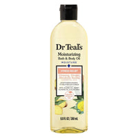 Dr Teals Moisturizing Bath & Body Oil Moisture + Stress Relief 260ml
