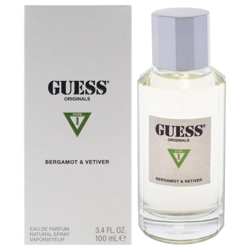 Guess Originals Type 1 Bergamot & Vetiver Eau de Parfum 100ml