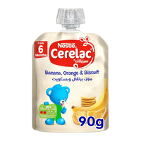 Cerelac Banana Orange Biscuit 90g
