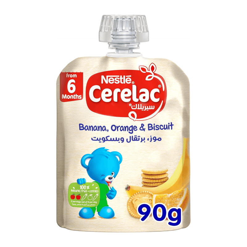 Cerelac Banana Orange Biscuit 90g