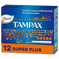 Tampax Super Plus 12 Count