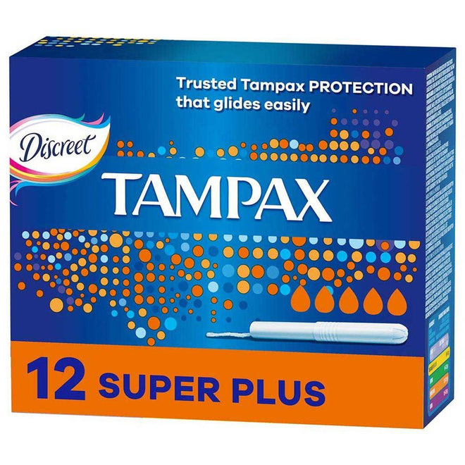 Tampax Super Plus 12 Count