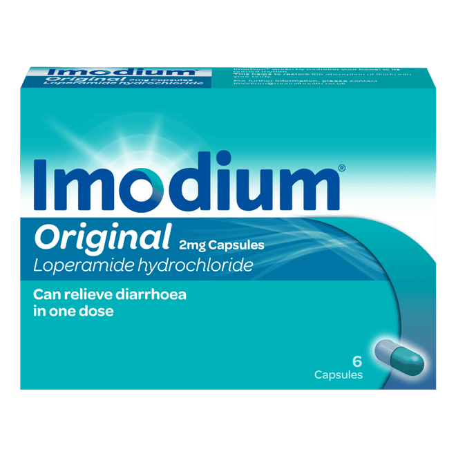 Imodium 2mg 6 Capsules