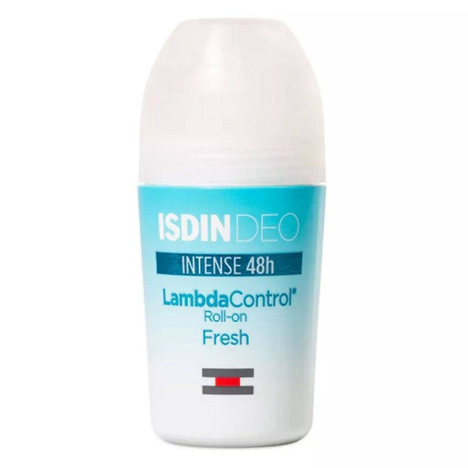 Isdin Deodorant Lambda Control Intense 48 Hour Roll On Fresh 50ml