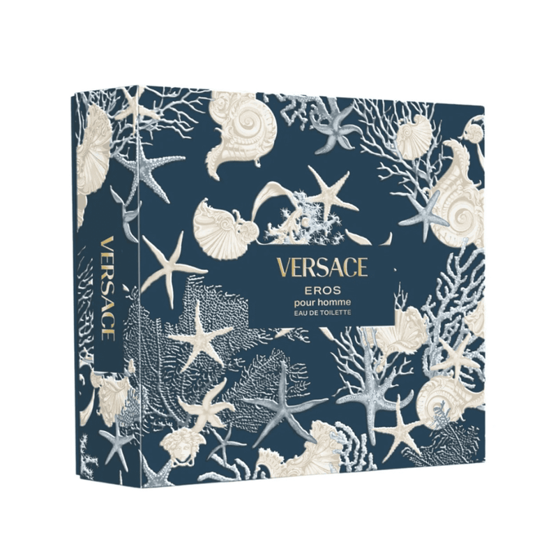 Versace Eros Eau de Toilette 100ml + Eau de Toilette 5ml + Invigorating Shower Gel 150ml Gift Set