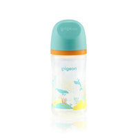 Pigeon SofTouch Plastic Bottle Decorated 3 Months+ Sea 240ml