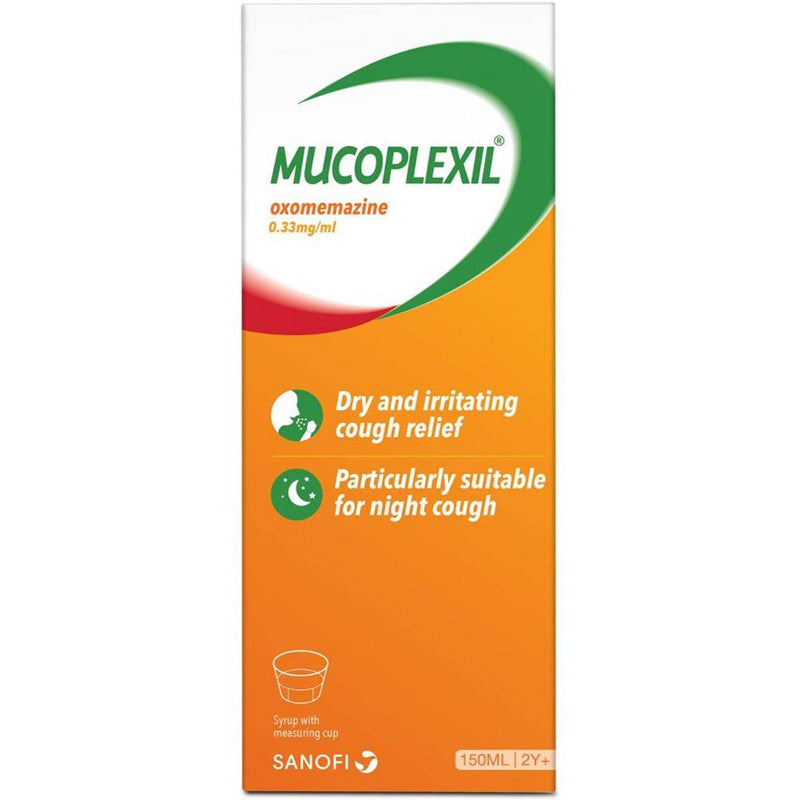 Mucoplexil 0.33mg Syrup 150ml