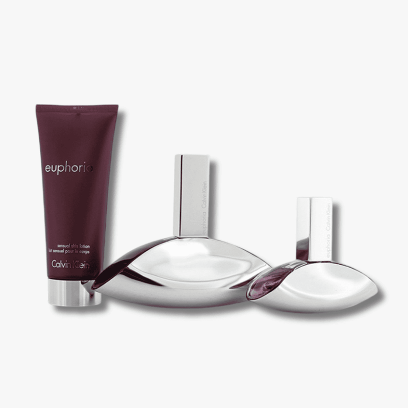 Calvin Klein Euphoria Eau de Parfum 100ml + Eau de Parfum 30ml + Body Lotion 100ml Gift Set