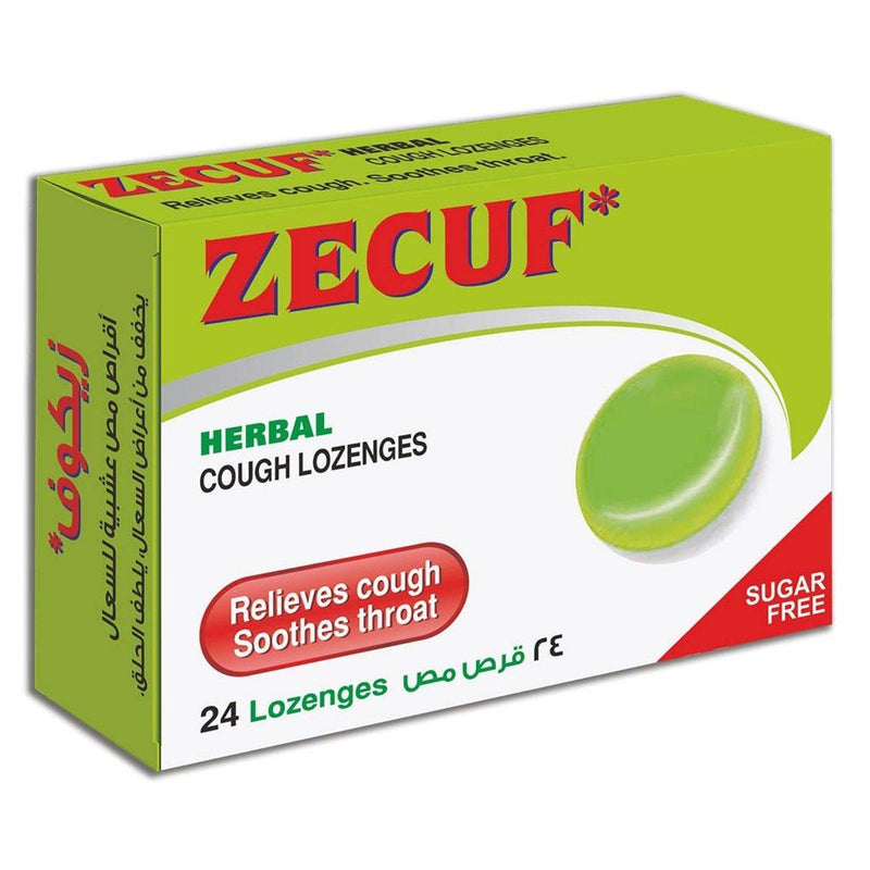Zecuf Herbal Lozenges Original 24 Pack