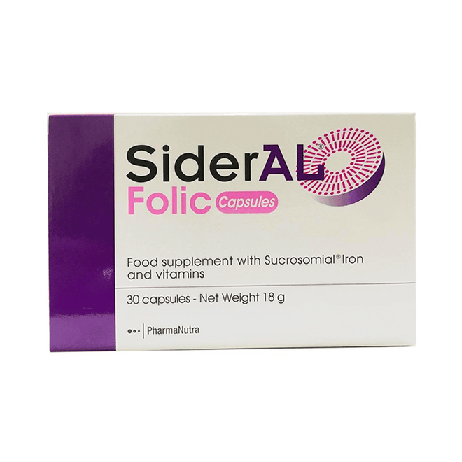 Sideral Folic 30 Capsules