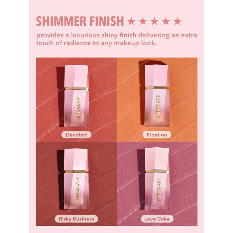 Sheglam Color Bloom Liquid Blush Matte Finish Devoted 5.2ml