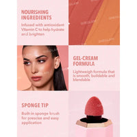 Sheglam Color Bloom Liquid Blush Matte Finish Devoted 5.2ml