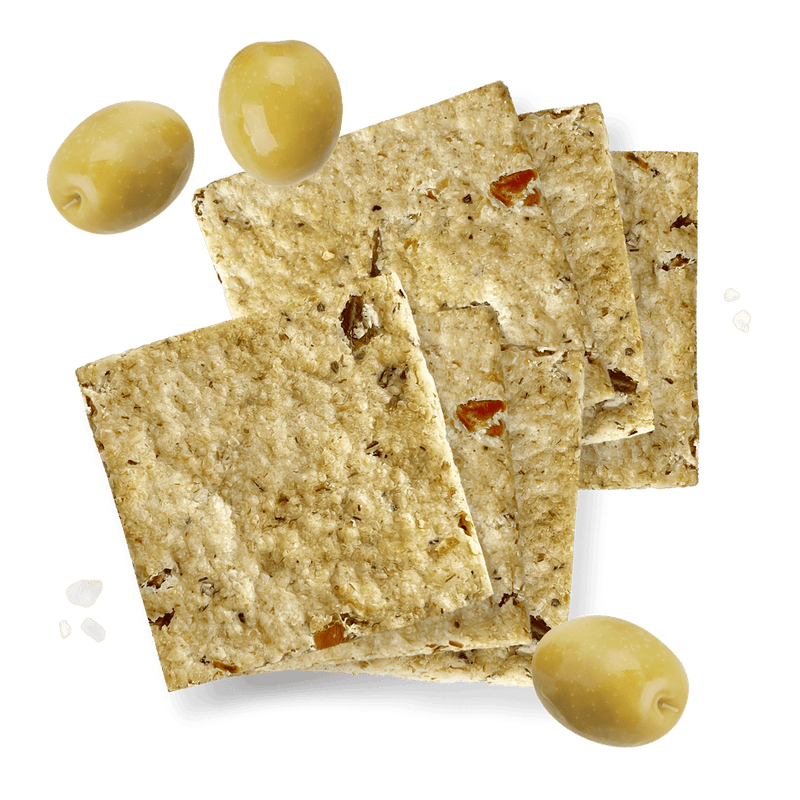 Snack Studio Savoury Squares Green Olive 40g