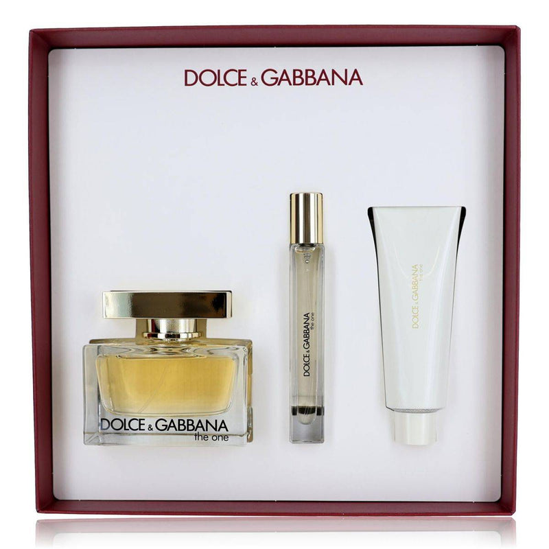 Dolce & Gabbana The One Eau de Parfum 75ml + Eau de Parfum 10ml + Parfum Body Lotion 50ml Gift Set